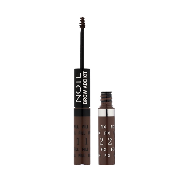 ژل حالت دهنده و پر کننده ابرو ادیکت نوت رنگ 03 dark brown