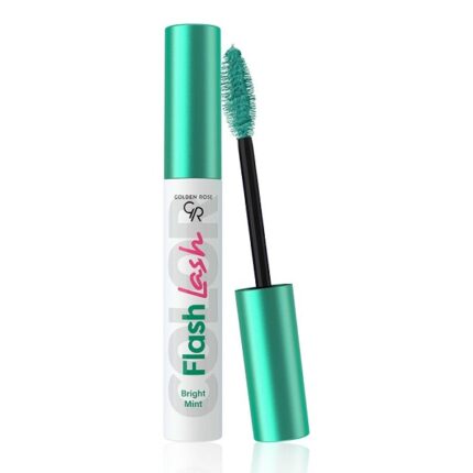ریمل رنگی فلش لش گلدن رز رنگ سبز 01 BRIGHT MINT