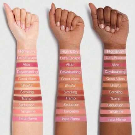 رژگونه پودری Lightweight Matte شیگلم swatche