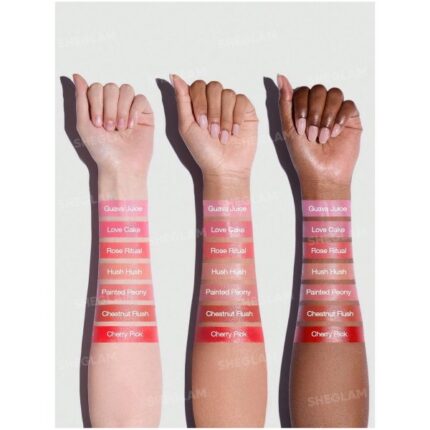 رژگونه استیکی Buttery Bliss شیگلم swatches