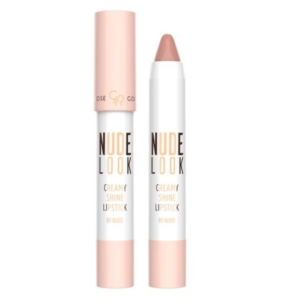 رژ لب مدادی براق NUDE LOOK گلدن رز